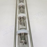 Колпачковая колонна (флейта) 1,5" нержавеющая 5 этажей