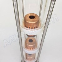 Колпачковая колонна (флейта) 2" медная 4 этажа