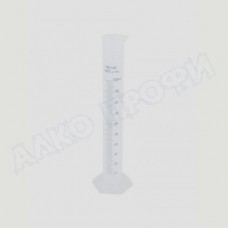 Мерный цилиндр 100 мл пластик