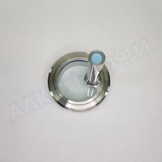 Смотровое окно приварное 102 мм с подсветкой