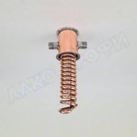 Холодильник Димрота проходной 2" МЕДНЫЙ 150мм